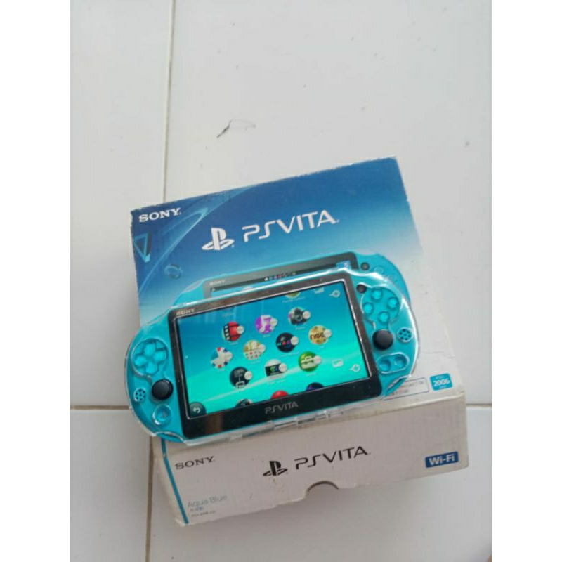 PS VITA Slim aqua blue