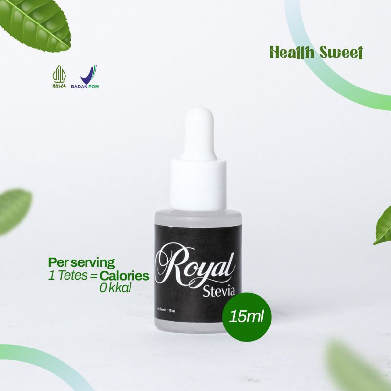 

Royal Stevia Pemanis Alami isi 15 ml