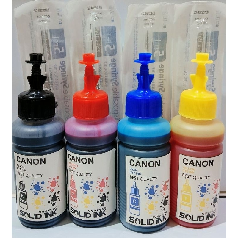 Paket Tinta Canon Pg745S Mg2570S Tr4570 Tr4670S 1 Paket 4 Warna Tbk