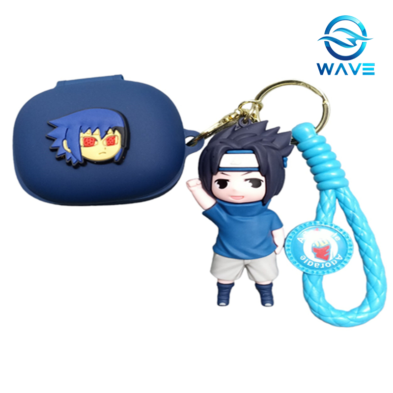 [R50i] Case Karakter Soundcore R50i Sasuke Biru Premium Quality Soft Silicon Gan31