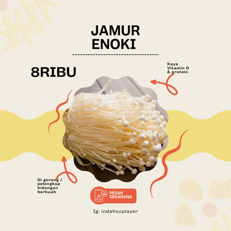 

Jamur Enoki