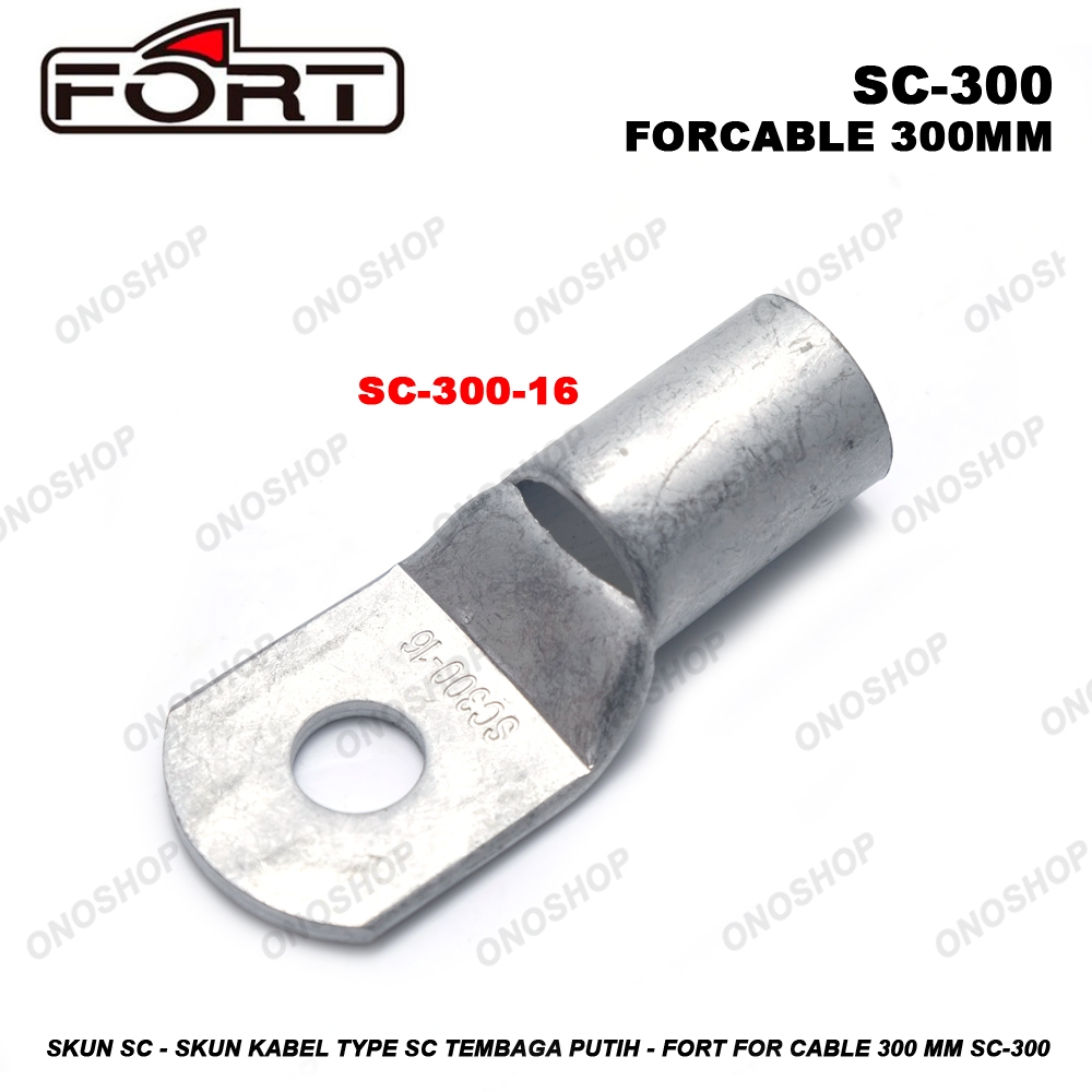Skun SC - Skun Kabel Type SC Tembaga Putih - FORT For Cable 300 mm SC-300