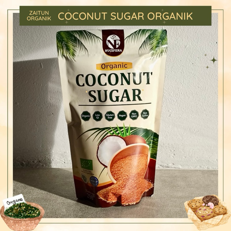 

Coconut Sugar Organik | White coconut sugar | nucifera | Gula kelapa organik | Gula kelapa nucifera