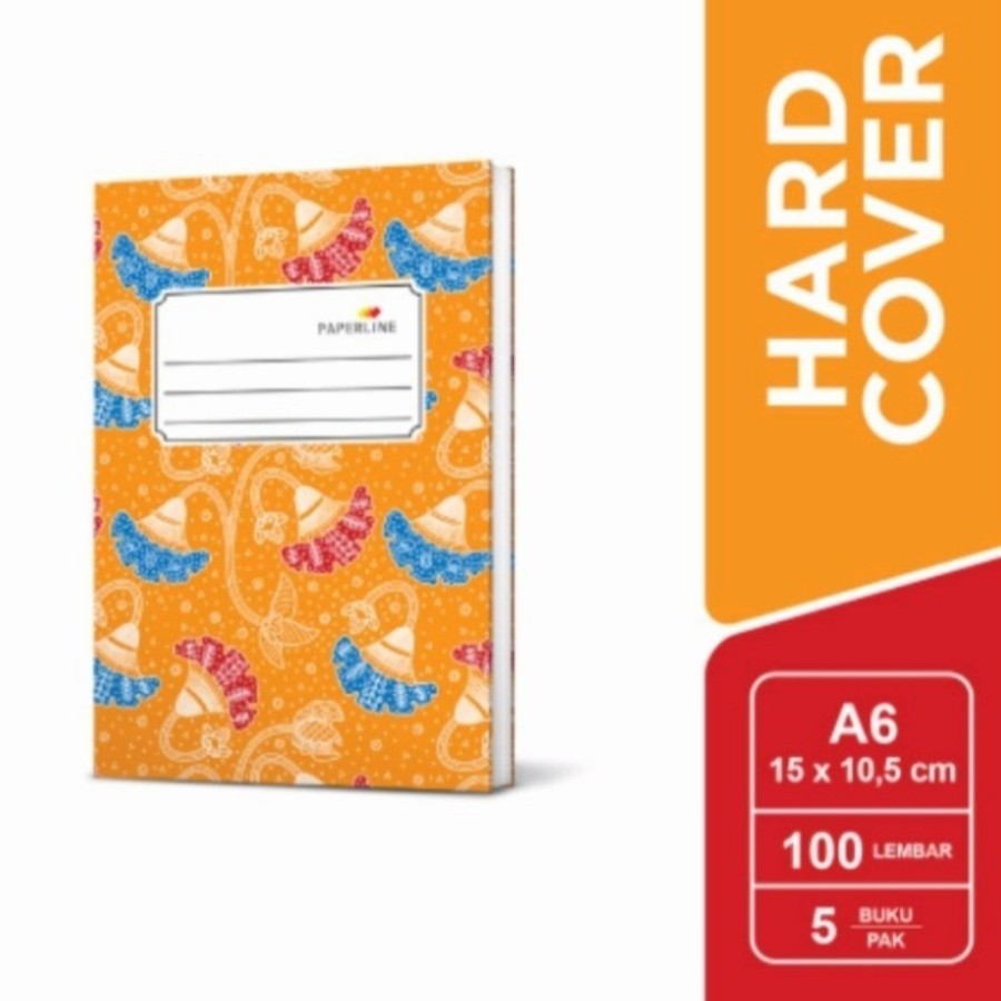 

Buku Oktavo Hardcover Paperline A6 100L