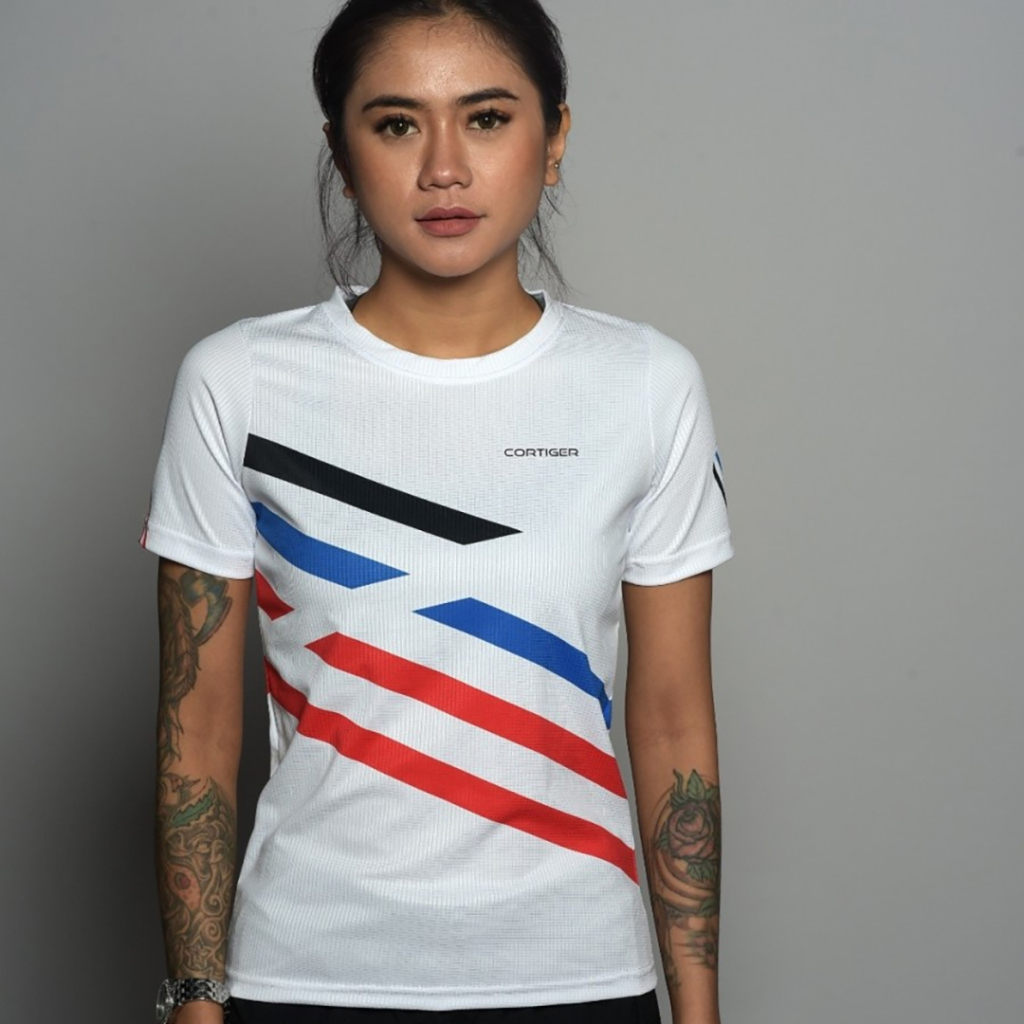 Jersey Running Cortiger Primo Women Stripping White