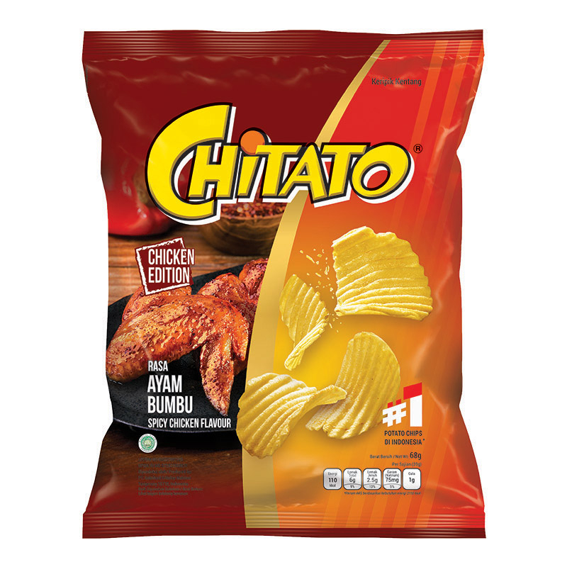 

CHITATO Keripik Kentang Ayam Bumbu 68 gr