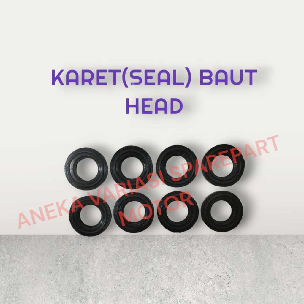 Ring KARET Baut HEAD Cop Cylinder Washer Seal Head Universal ORING BAUT HEAD BAUT SILIDER BEAT VARIO