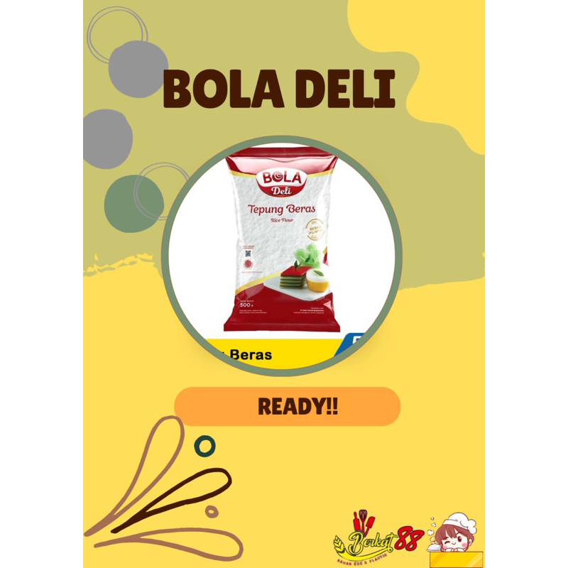 

Bola Deli Tepung Beras 500 Gr