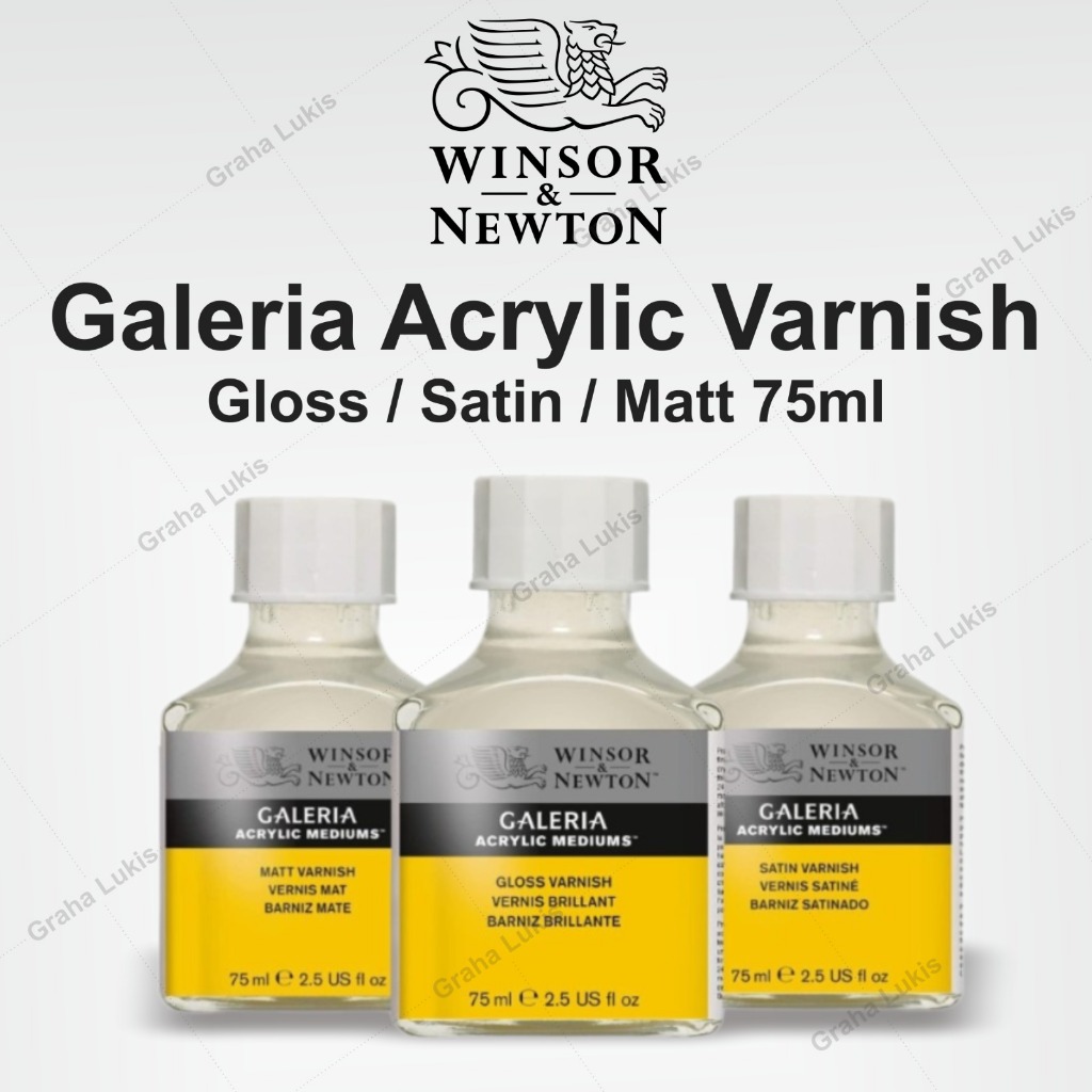 

Winsor & Newton Galeria Acrylic Gloss / Satin / Matt Varnish 75ml