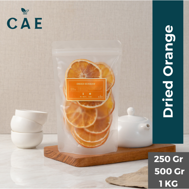 

Dried Orange Slices Jeruk Oren Kering Fruit Buah Alami Organik Natural Premium 250 Gram - 1 Kg