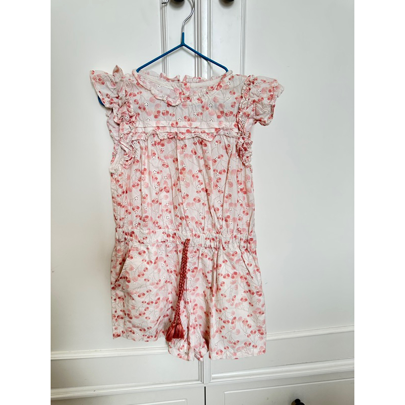 PRELOVED Gingersnaps Flowers Jumpsuit