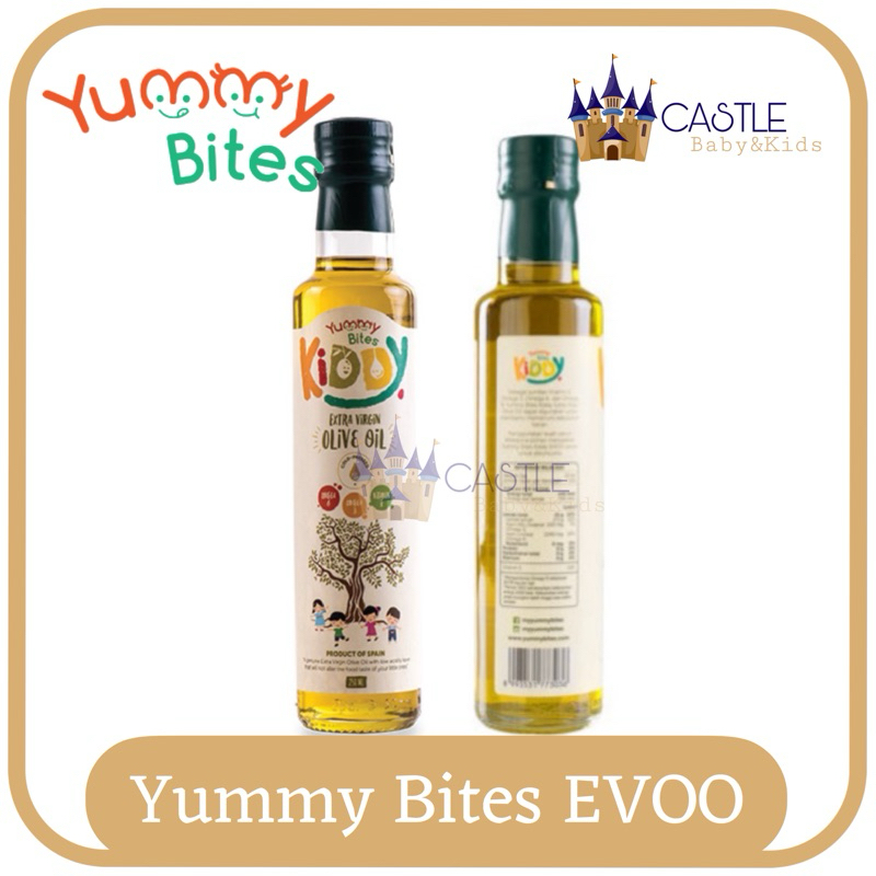 

Castle - Yummy Bites Kiddy Extra Virgin Olive Oil 250ml - CONCOS Virgin Coconut Oil 250ml - Minyak Masak MPASI Bayi