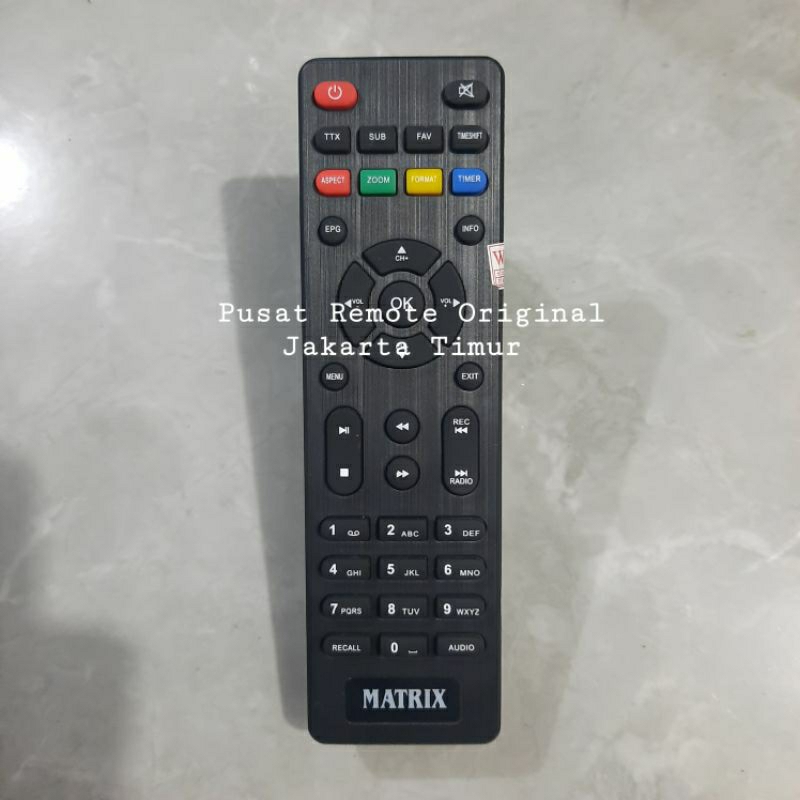 REMOTE REMOT RECEIVER PARABOLA STB MATRIX APPLE HD ORIGINAL