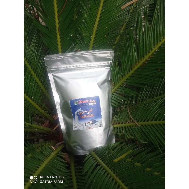 

Satria susu kambing bubuk silver, tanpa gula