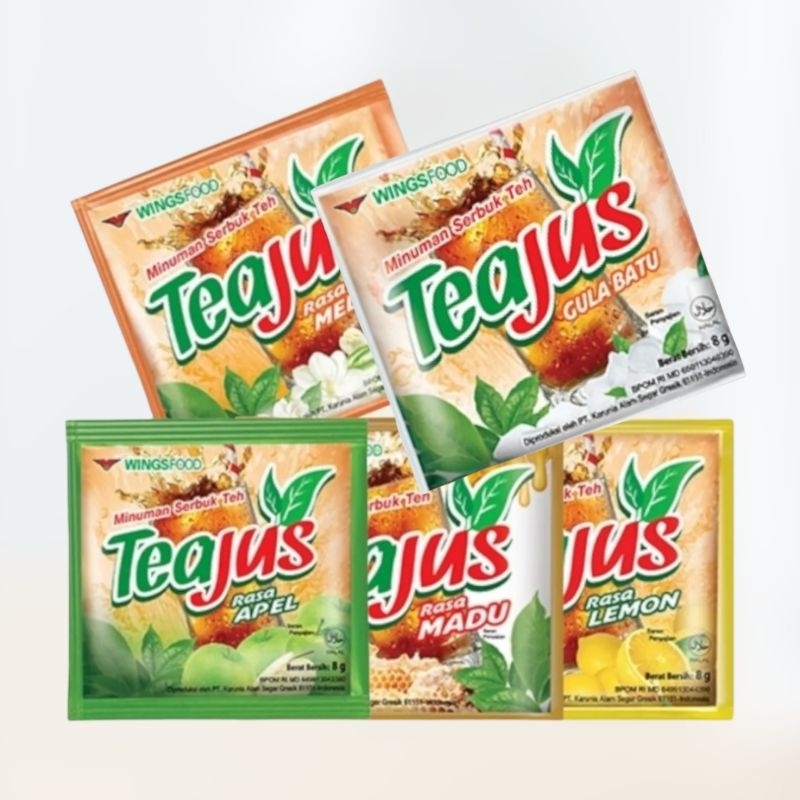 

Teajus semua varian 1 renceng isi 10 pcs