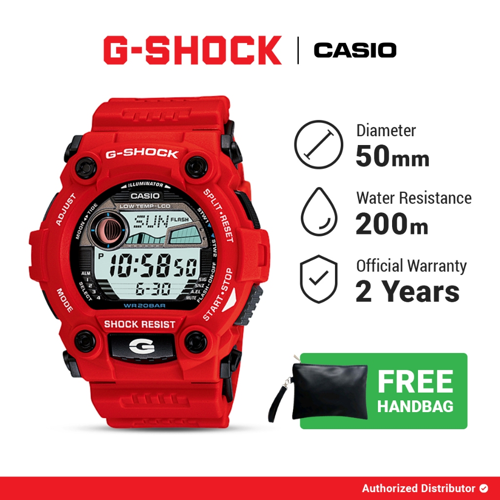 [READY INSTANT] G-Shock Jam Tangan Pria Digital Original G-7900A-4DR