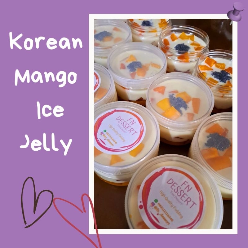 

ES JELLY MANGGA 300ML | MANGO ICE JELLY | DESSERT MANGGA | MINUMAN KEKINIAN KOREAN | MINUMAN MANGGA ENAK