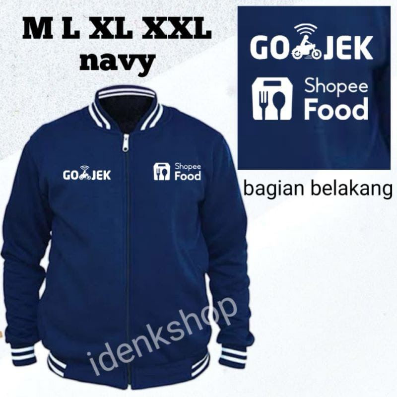 JAKET BASEBALL GO-/JEK/SHO/-FOOD/UNISEX