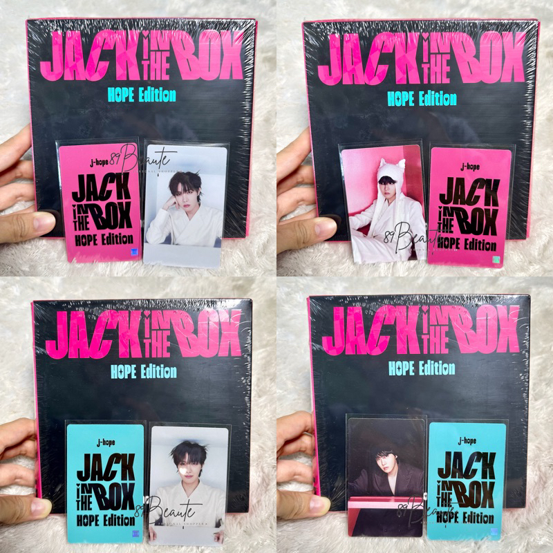 [READY STOCK] 1 ALBUM + 2 PC LD JACK IN THE BOX - HOPE EDITION JHOPE