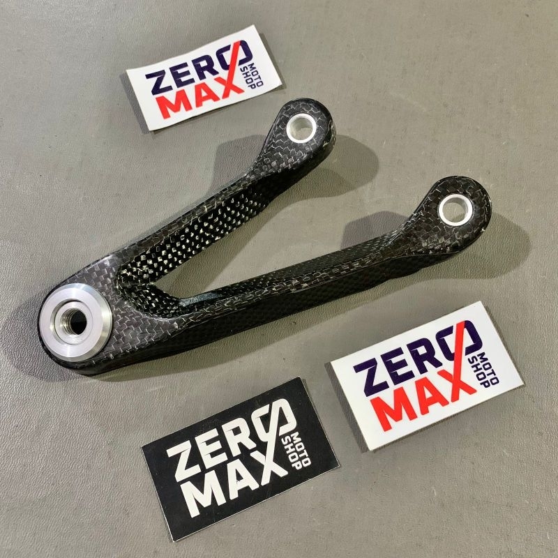 Exhaust Hanger Carbon CORSE PROJECT Original Ninja 150 RR ZX 150 150RR