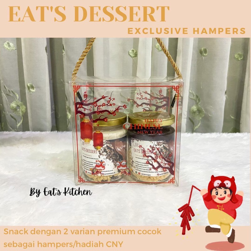 

Eat's Dessert by Eat's Kitchen (COKLAT VALENTINE/KADO VALENTINE) /HAMPERS LEBARAN