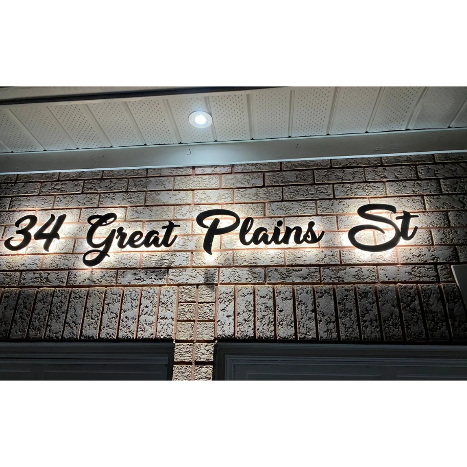 Huruf Timbul Akrilik Letter  Backlight Led 15cm