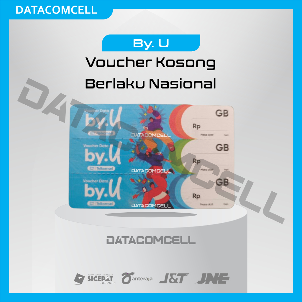 VOUCHER  By U / By.U / TELKOMSEL KOSONG ZERO BLANK NASIONAL