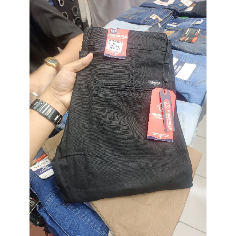 Celana Panjang Chino HUGO GOLD Original Distro Slimfit terlaris 2024 / Celana Chinos PriaHugo Gold P