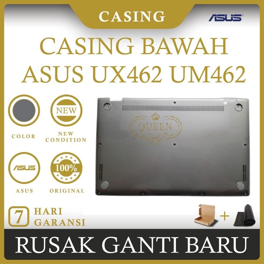 CASING BAWAH LAPTOP ASUS ZenBook Flip 14 UX462 UM462 ORIGINAL