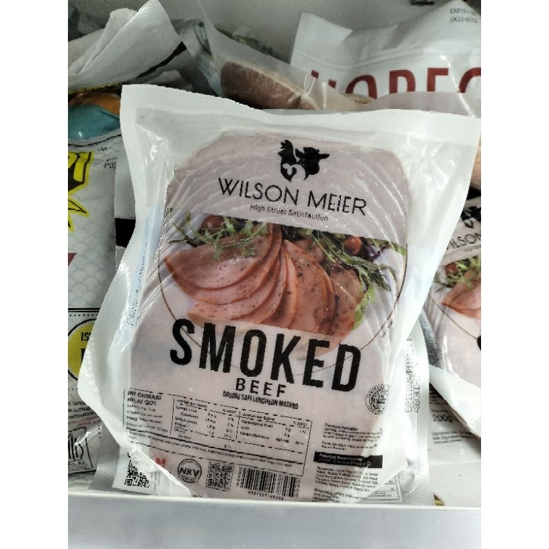 

[INSTAN & SAMEDAY ONLY] Wilson Meier Smoked Beef 200gr