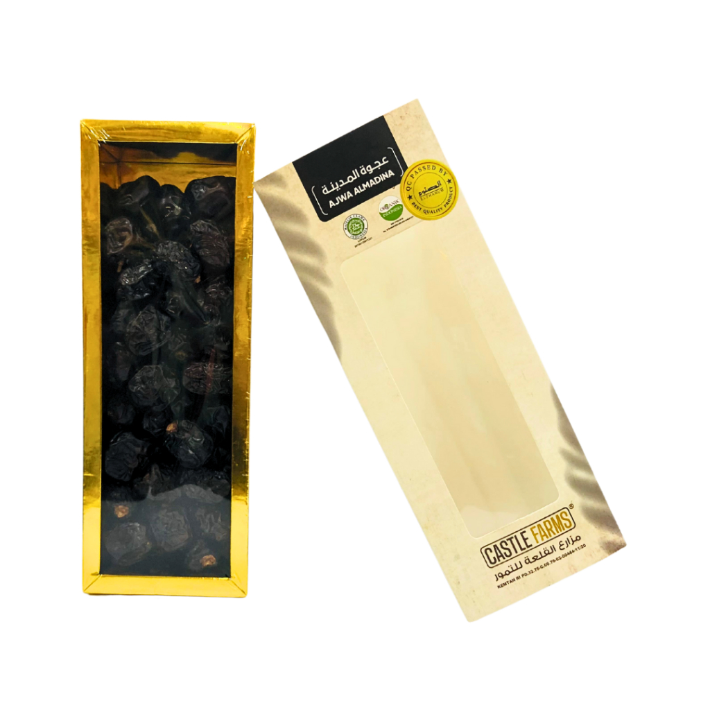 

Kurma Ajwa 500 Gram Asli 100% Original / Kurma Ajwa Original Premium / Ajwa kurma premium / ELSHANUM