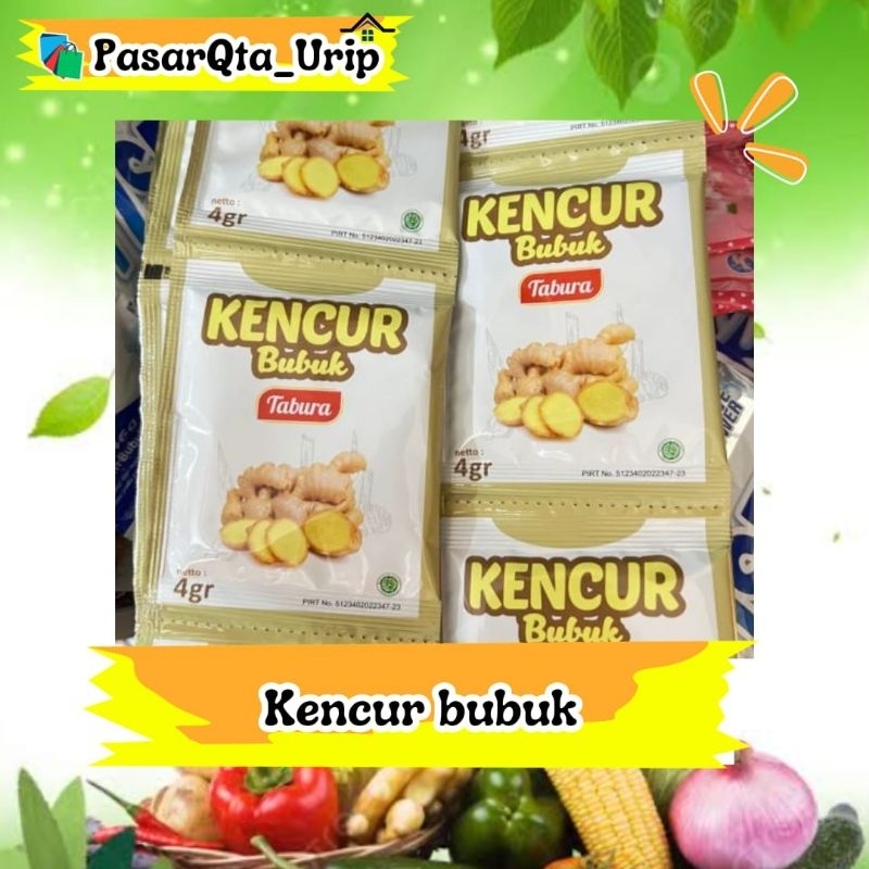 

kencur bubuk 4gr / bumbu online Makassar/ pasar online makassar