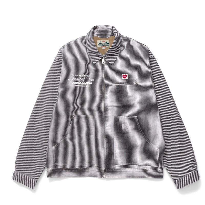 Jakarta Vibes Classic Hickory Work Jacket