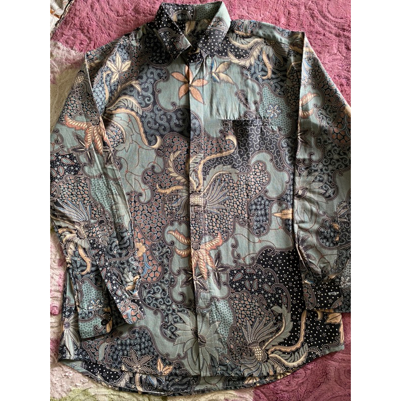 batik pria dewasa original preloved