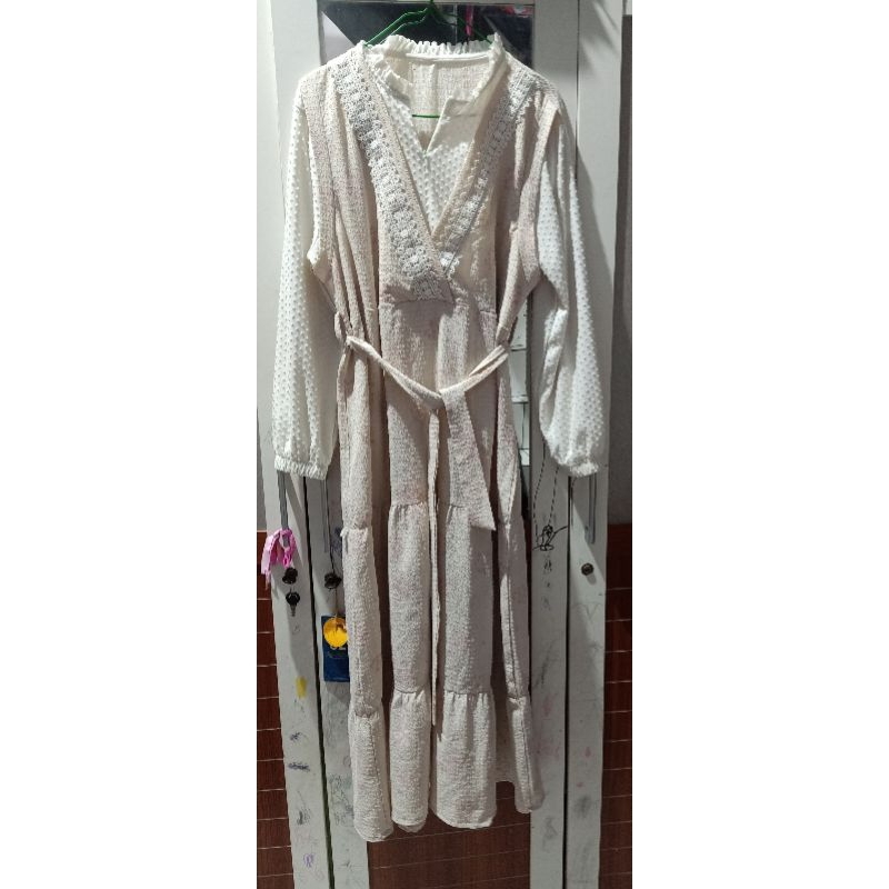 PL gamis pribadi/gamis wanita/gamis kekinian/gamis meijiwang/gamis terbaru/gamis lebaran/gamis konda