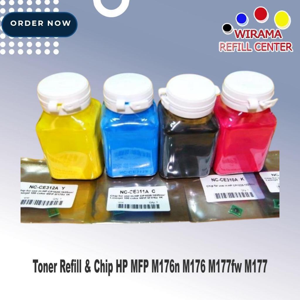 Toner Refill & Chip HP MFP M176n M176 M177fw M177