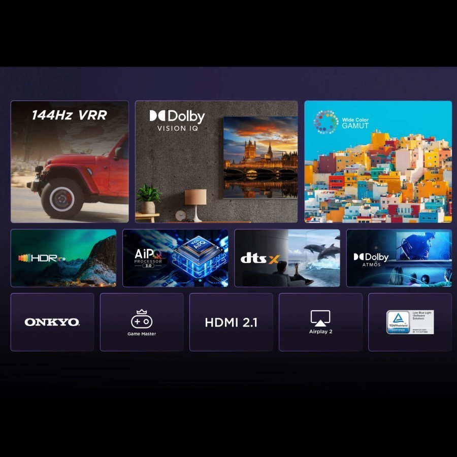 TCL 98P745 Smart G*oogle TV Android TV Game Master Pro 2.0 4K Ultra HD UHD 98 