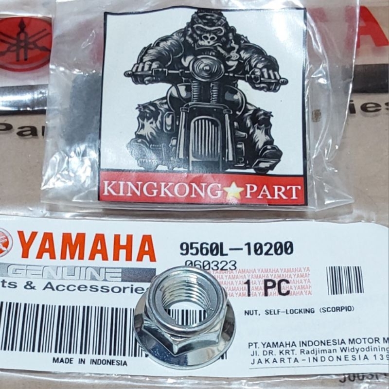 Mur baut engine mounting mio sporty smile soul filno karbu original 9560L-10200