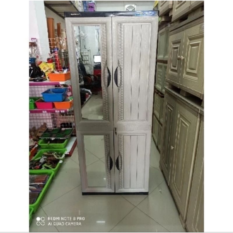 Lemari Napolly Container Plastik Cabro G85 1 R 2CK 1R2CK 1R 2 CK Napoly Hanger Gantungan Baju