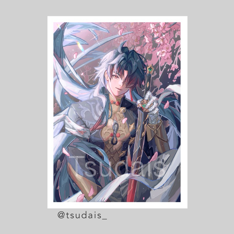 Honkai Star Rail art print Blade