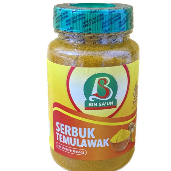 

SERBUK TEMULAWAK BIN SA'UN 120GR