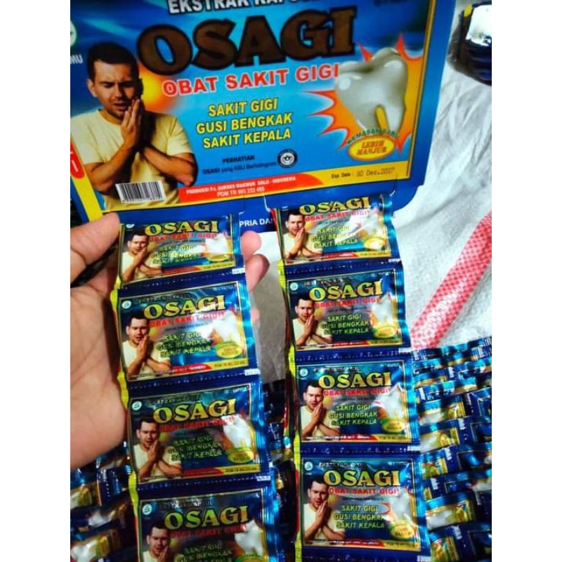 

Osagi obat sakit gigi tujuh menit langsung sembuh