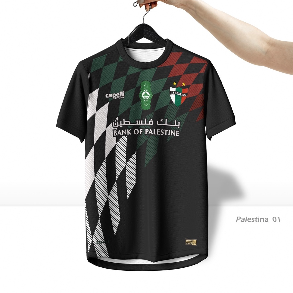 ART X88I Kaos Palestina  Baju Palestina Semangka  Jersey Bola Palestina Hitam piknowpis