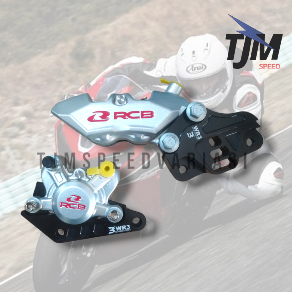 Kaliper RCB R1 4P + Kaliper RCB R55 2P + Breket Kaliper XMAX 250 WR3
