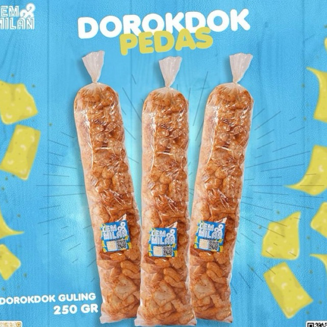 

Dorokdok Guling 250 g | CEMMILAN | Rasa Pedas