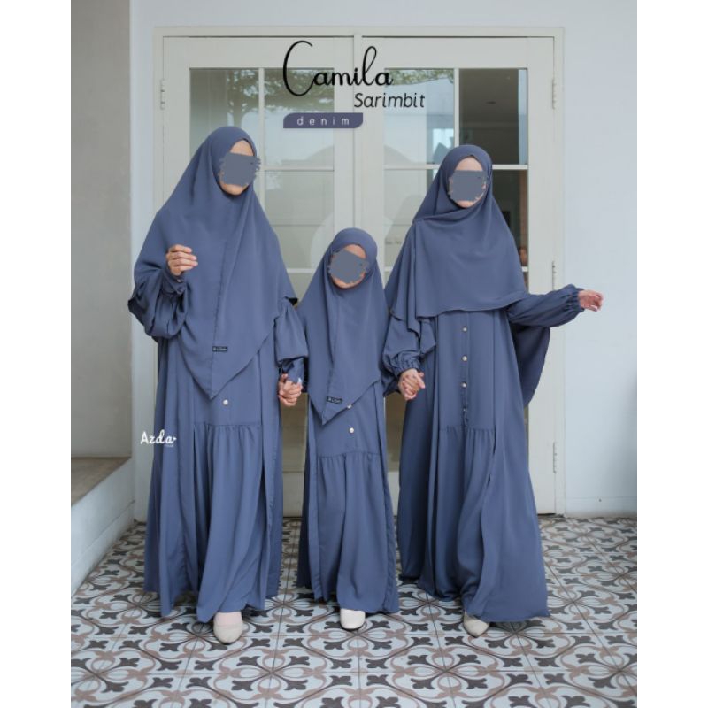 Gamis Camila Eid Series By Azda | Gamis Cordelia Original Azda Hijab