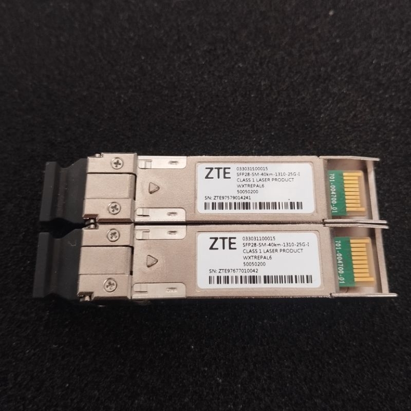 SFP28 25G 40KM 1310nm Singlemode LC Duplex ZTE