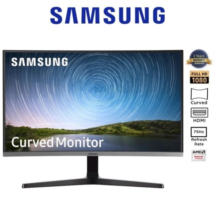 MONITOR SAMSUNG CURVED 32 INCH LC32R500 BEZEL LESS