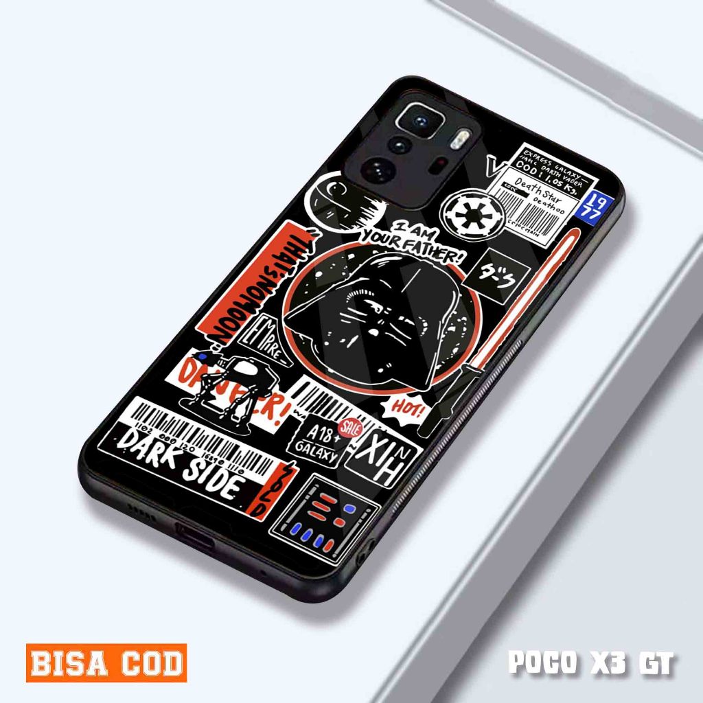 Casing Poco X3 GT - Case Poco X3 GT - Case Motif  STRWRS - Kesing hp POCO X3 GT Pelindung hp Poco x3