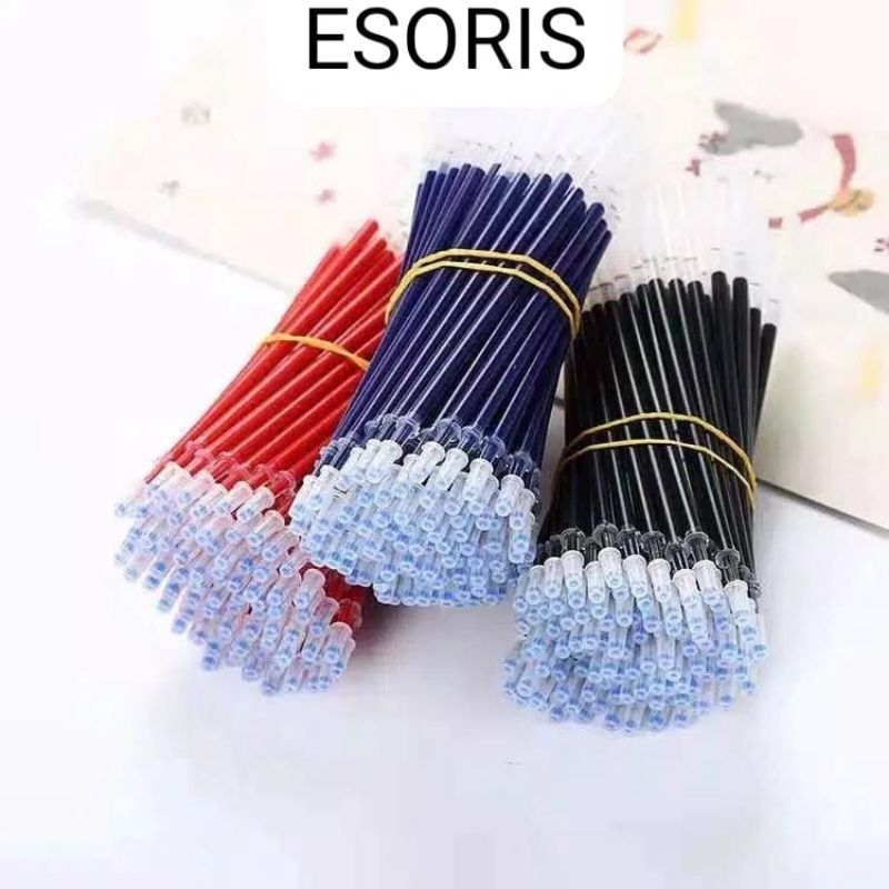 

(ES) E70219 Refill Tinta Pulpen Gel Tinta Pena cair Isi Ulang 0.5mm Tinta Pulpen Warna Biru Hitam Merah Isi Ulang Pulpen Gel Murah
